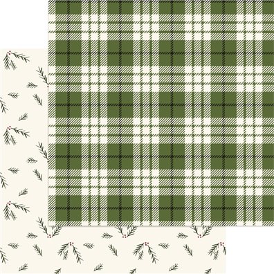 Winterberry - Cozy - Mønsterpapir fra My Minds Eye
