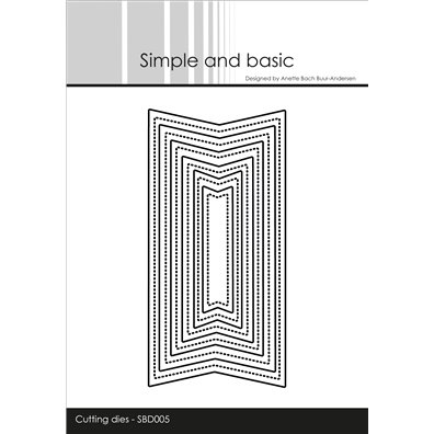 Simple and basic dies - Pierced Tag - Forudbestilling