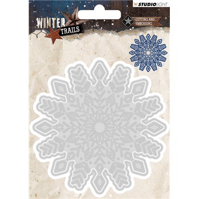 Studio Light Dies - Winter Trails Snowflake