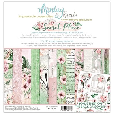 Mintay By Karola Secret Place Paper Pack