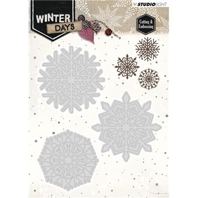 Studio Light Dies - Winter Days Snowflakes