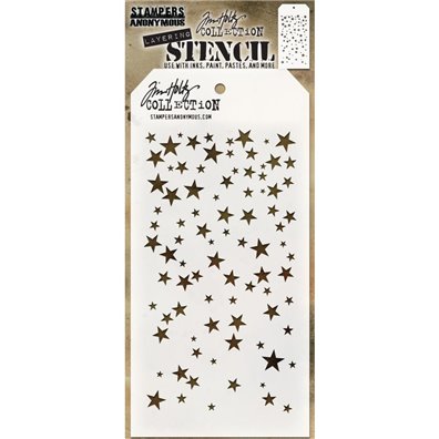 Tim Holtz Stencil/ Mask - Falling Stars