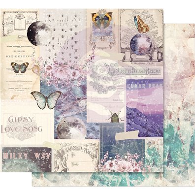 Moon Child - Lunar Peak Mønsterpapir fra Prima