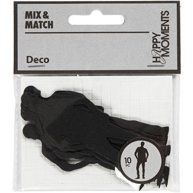 Happy Moments Boy Deco - Black