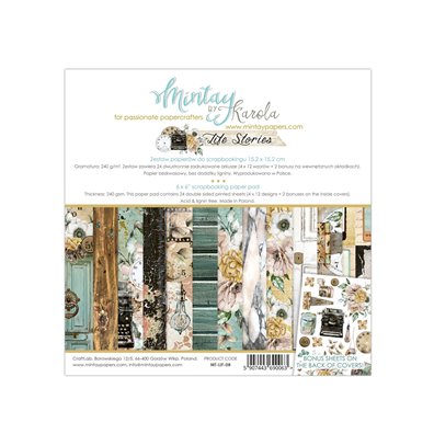 Mintay By Karola Life Stories 6x6 Paper Pad
