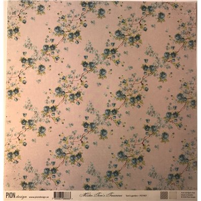 Mister Toms Treasures  Toms Garden mønsterpapir fra Pion Design
