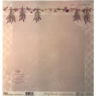Scent of Lavender  Preserving the Scent mønsterpapir fra Pion Design