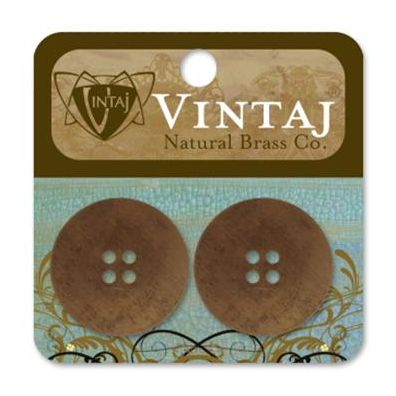 Vintaj - Natural Brass - Oval