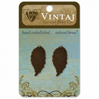 Vintaj - Natural Brass - Oval