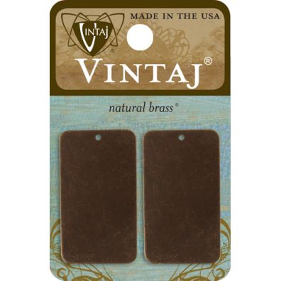 Vintaj - Natural Brass - Oval