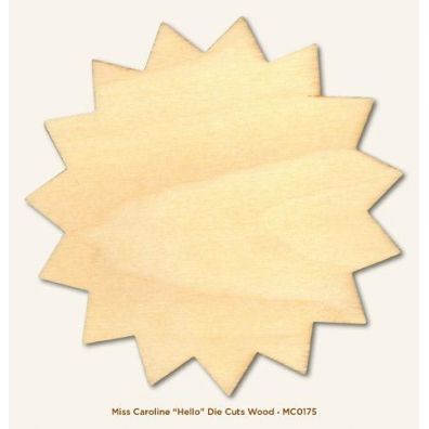 Miss Caroline - Hello Wood diecuts