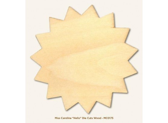 Miss Caroline - Hello Wood diecuts