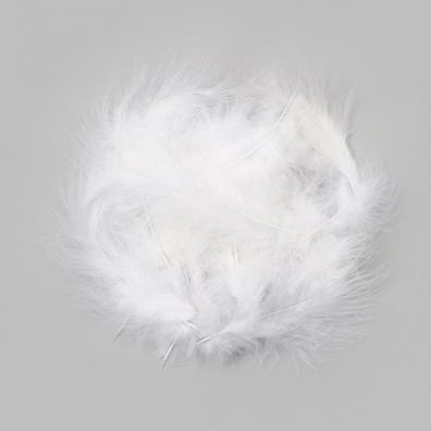 Add On September - Maraboufjer Hvid