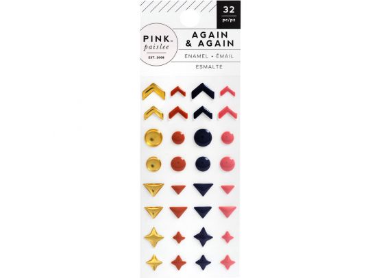 My Minds Eye Cut & Paste - Bliss Enamel Shapes