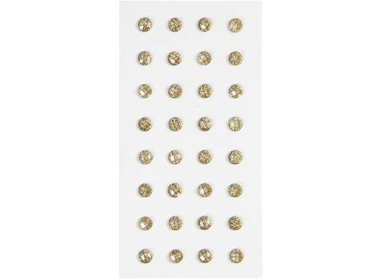 Add on November Ekstra - Happy Moments Gold Rhinestones Deco