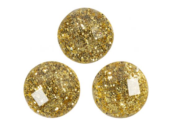 Add on November Ekstra - Happy Moments Gold Rhinestones Deco