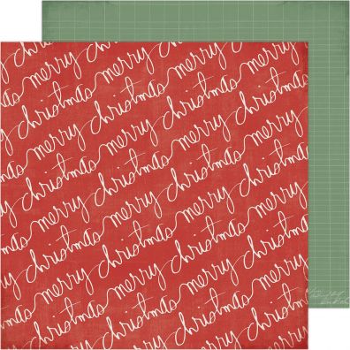 Winter Wonderland - Merry Christmas mønsterpapir fra Heidi Swapp