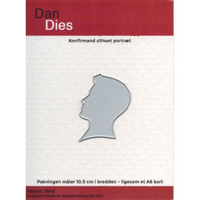 Add On Februar - Dan Dies - Dreng/konfirmand silhuet