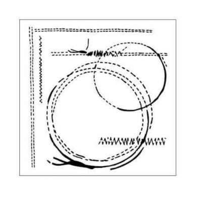 Stencil Stitches - His&Hers by Olga Heldwein