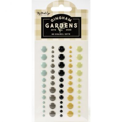 Gingham Gardens Enamel Dots - My Minds Eye