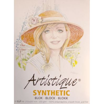 Tim Holtz Alcohol Ink White Yupo Paper - 5"x7" - 10 stk