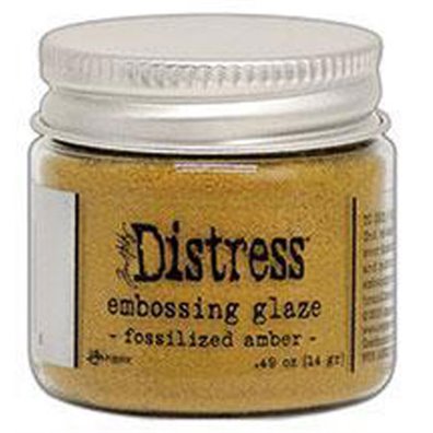 Add on Juni - Distress Embossing Glaze - Fosslized Amber