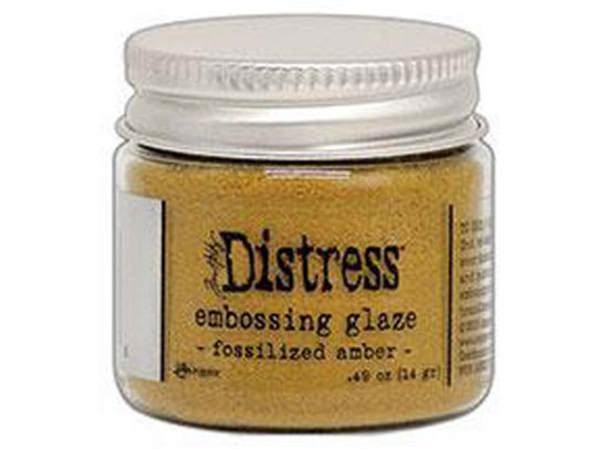 Add on Juni - Distress Embossing Glaze - Fosslized Amber