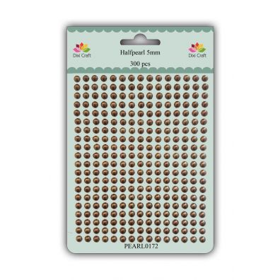 Add on Juli - Dixi Craft - Halfpearl 5mm - Bronze