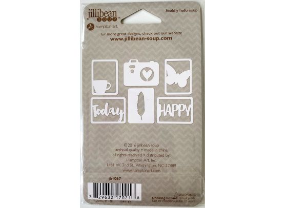 Jillibean Soup - Garden Harvest - Clear stamp