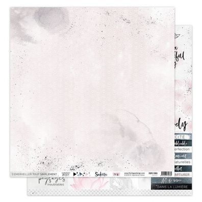Add on September - Sakura 8 Mønsterpapir fra Florileges Design