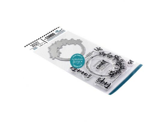 Add on September - Florileges Design Clear Stamp - Dekorative cirkler