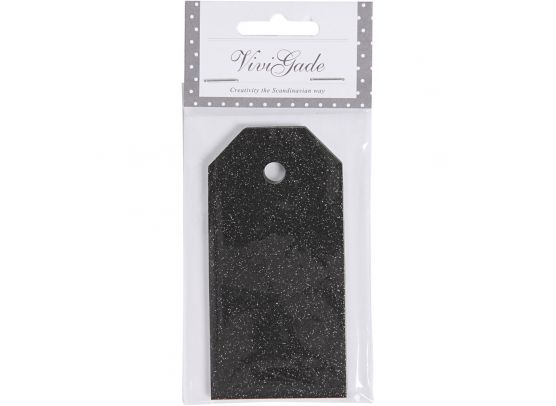 Vivi Gade Glitter tags - Rød