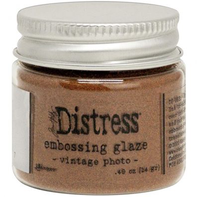 Distress Embossing Glaze - Antique Linen