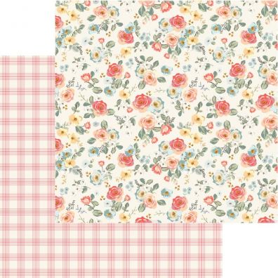 Gingham Farm - Hannah mønsterpapir fra My Minds Eye