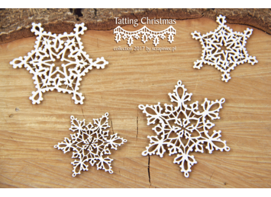 Scrapiniec Chipboard - stjerner