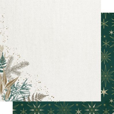 KaiserCraft Emerald Eve - Christmas Pine 12"x12" mønsterpapir