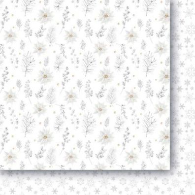 White As Snow 01 Mønsterpapir Paper Heaven