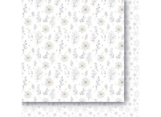 White As Snow 01 Mønsterpapir Paper Heaven