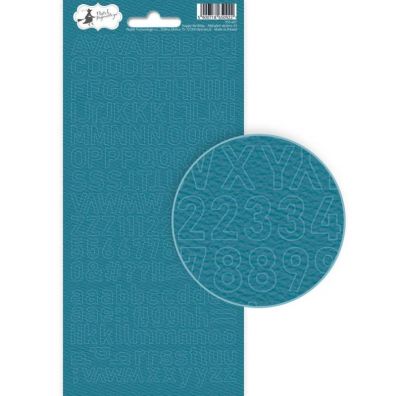 Add on Januar kit - American Crafts Glitter Alpha - Silver