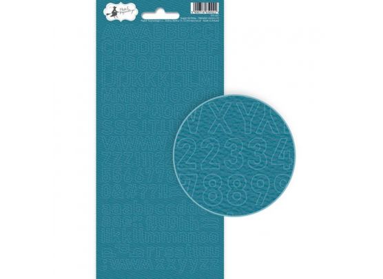 Add on Januar kit - American Crafts Glitter Alpha - Silver