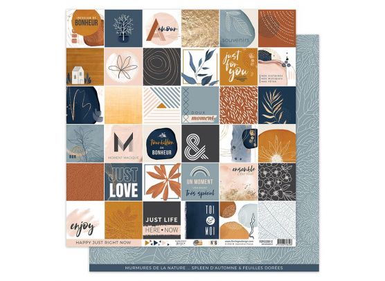 Or Saison - 12x12 Paper Pack fra Florileges Design