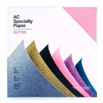 American Crafts Cardstock Variety Pack Glitter