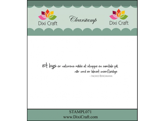 Dixi Craft Clear stamp Sketch Circle