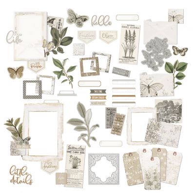 49 and Market - Essentials Ephemera Bits - Vintage Artistry - Retired