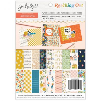Jen Hadfield - Reaching Out 6x8 Paper Pad