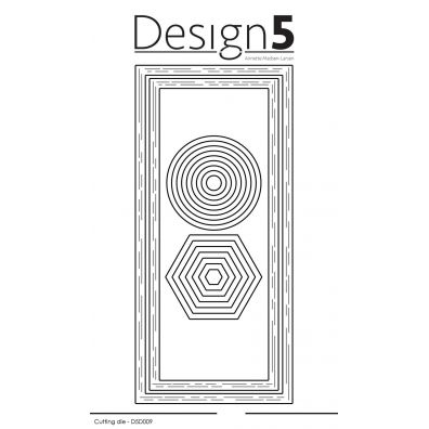 Design 5 Dies - + + + Slimcard Background