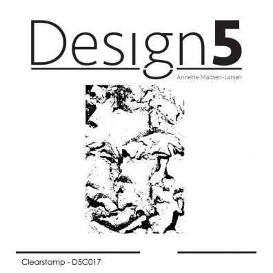 Design 5 clear stamp - En Hilsen