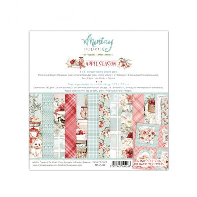 Mintay Papers - Apple Season 12x12 Paper Pad