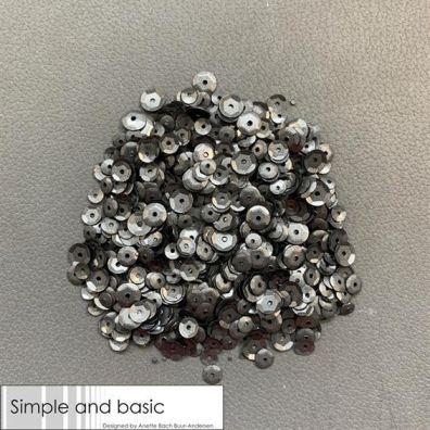 Add on August - Simple and Basic Sequins - Silver