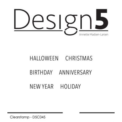 Design 5 Clear Stamp - Snesmil